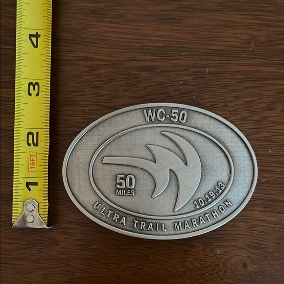 WC-50 Ultra Trail Marathon Belt Buckle - Picture 4 of 5